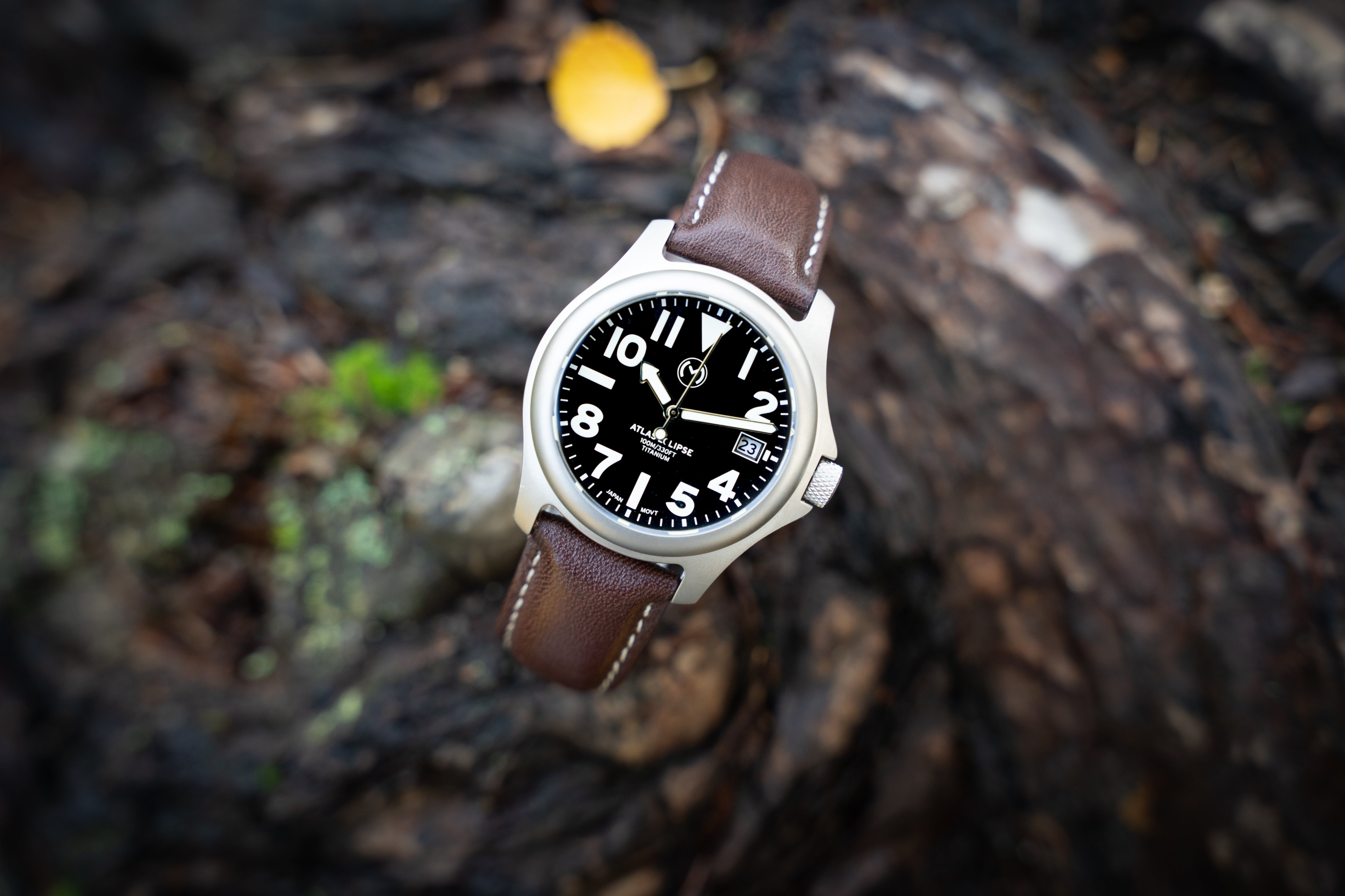 Atlas Eclipse Solar Black Dial [38mm]