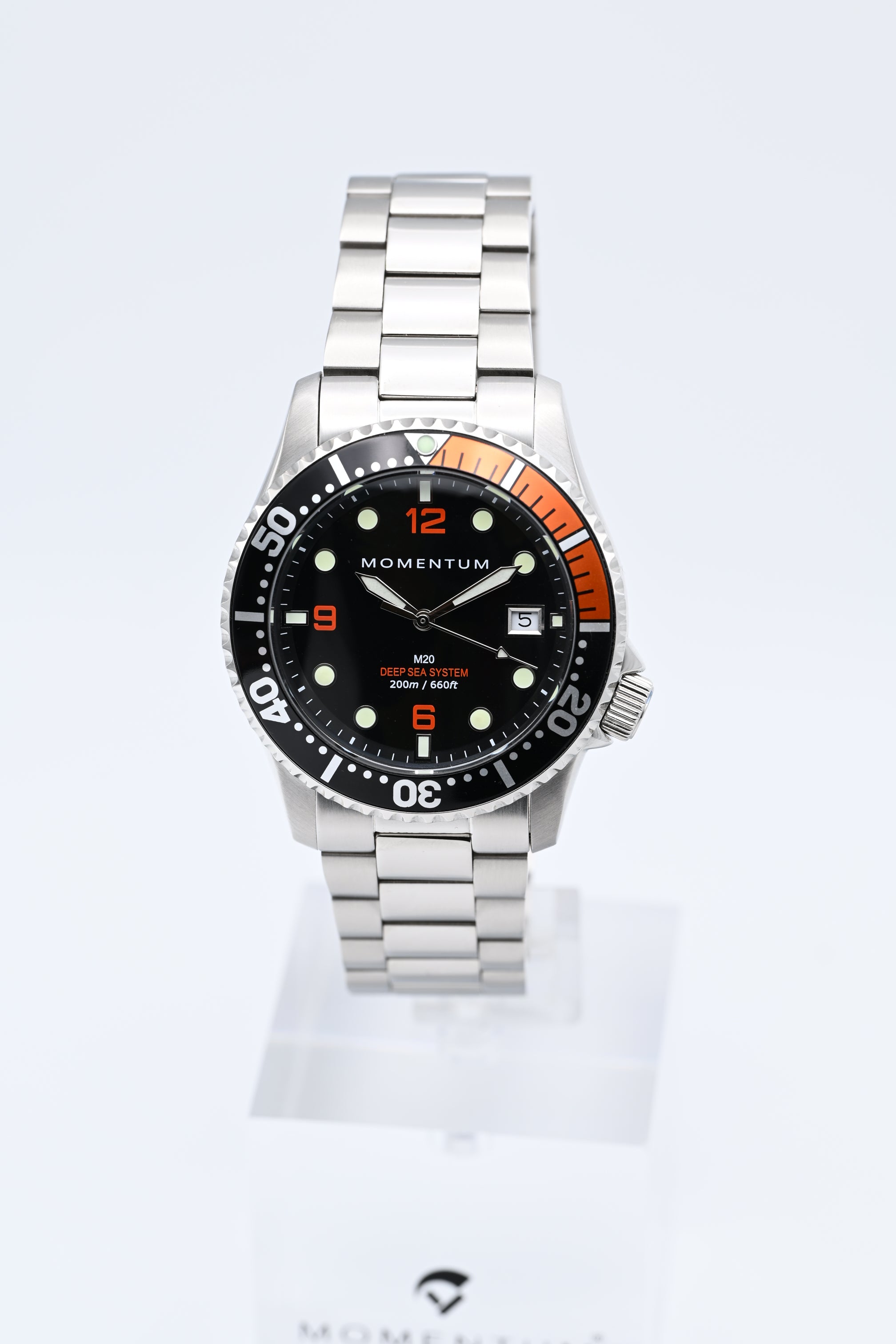 M20 DSS Diver [42MM] - Black & Orange