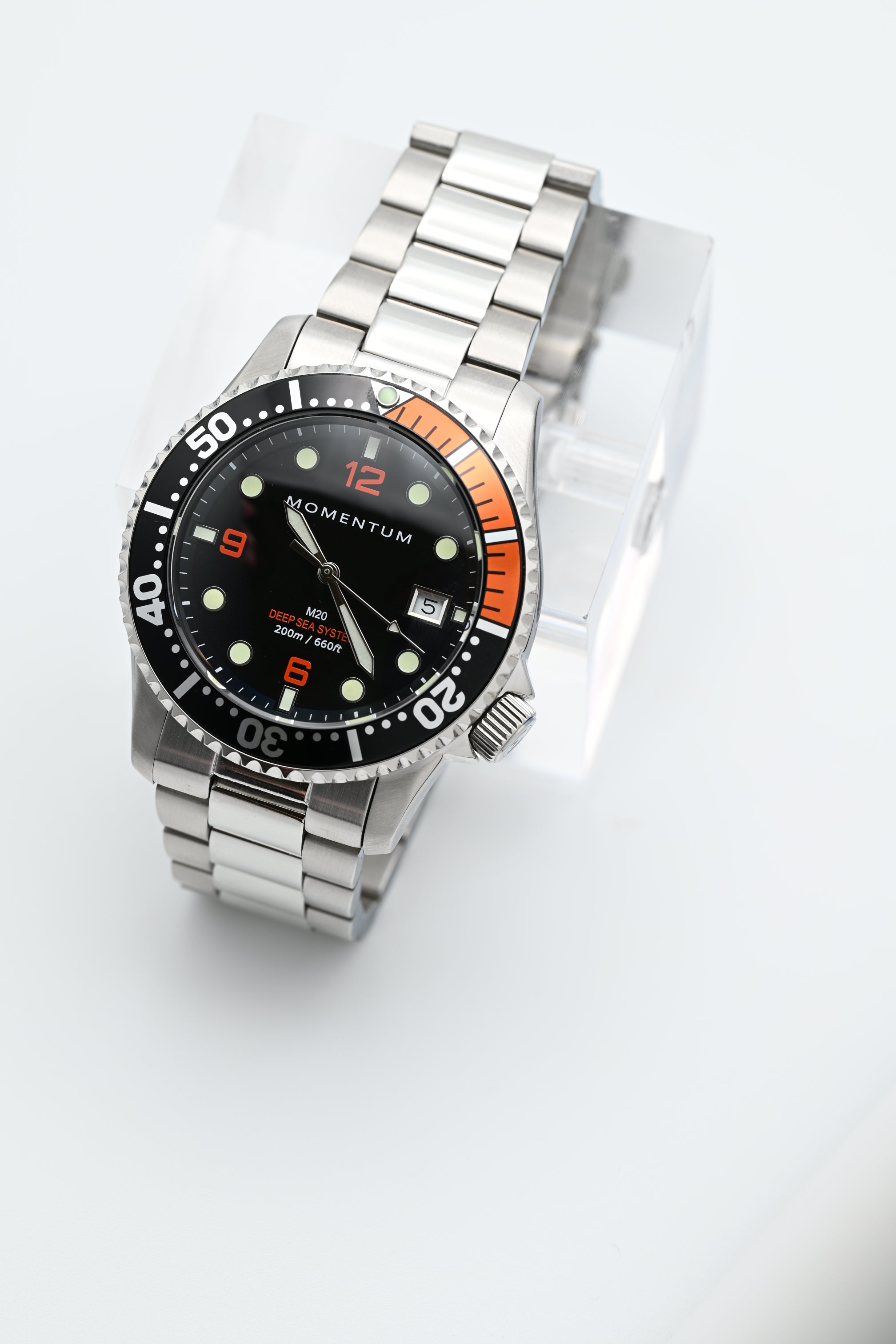 M20 DSS Diver [42MM] - Black & Orange
