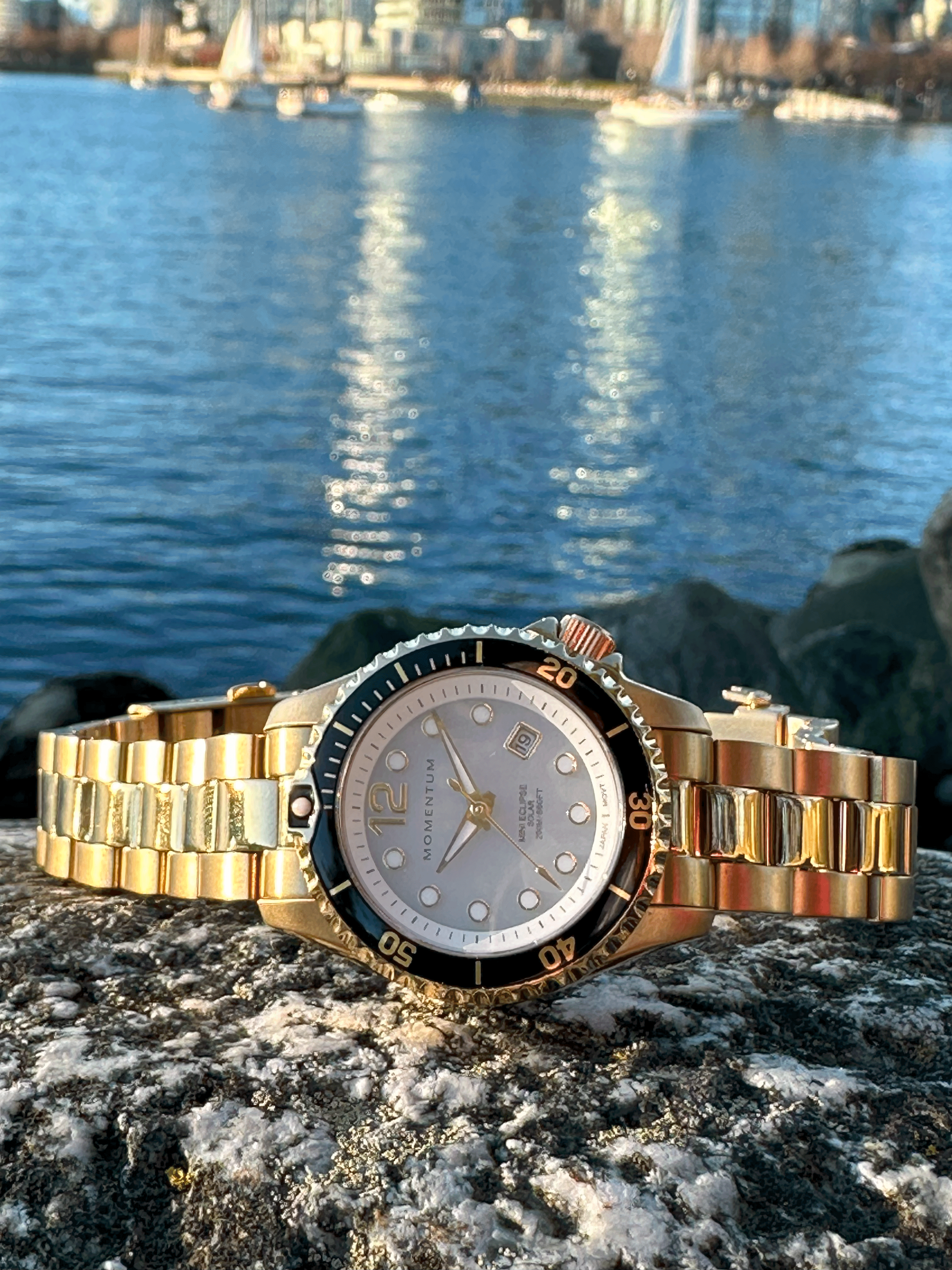 Champagne Mini Eclipse [30mm] - White