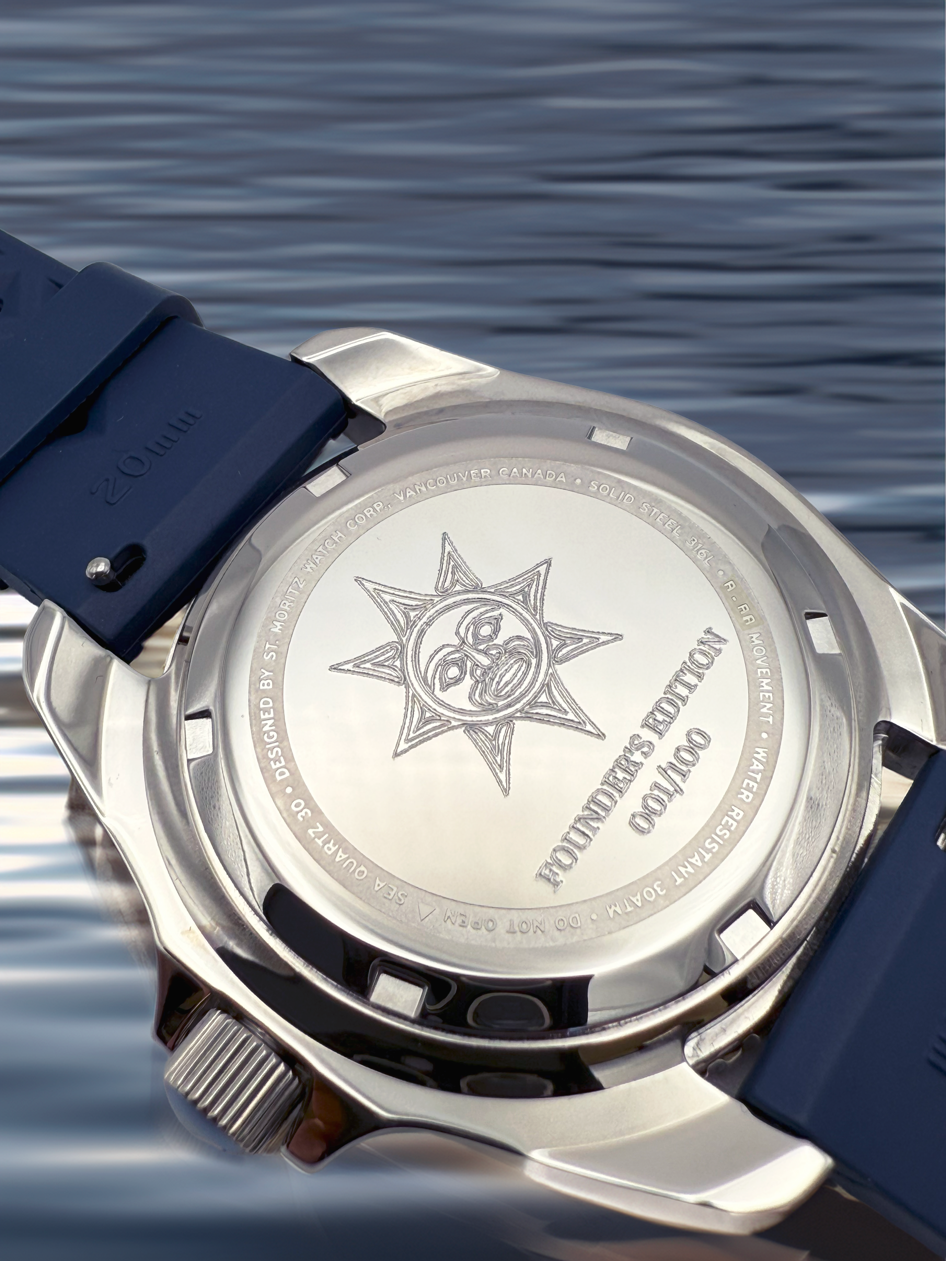 Sea Quartz 30 Eclipse — Founder’s Edition (Blue) [001–100]