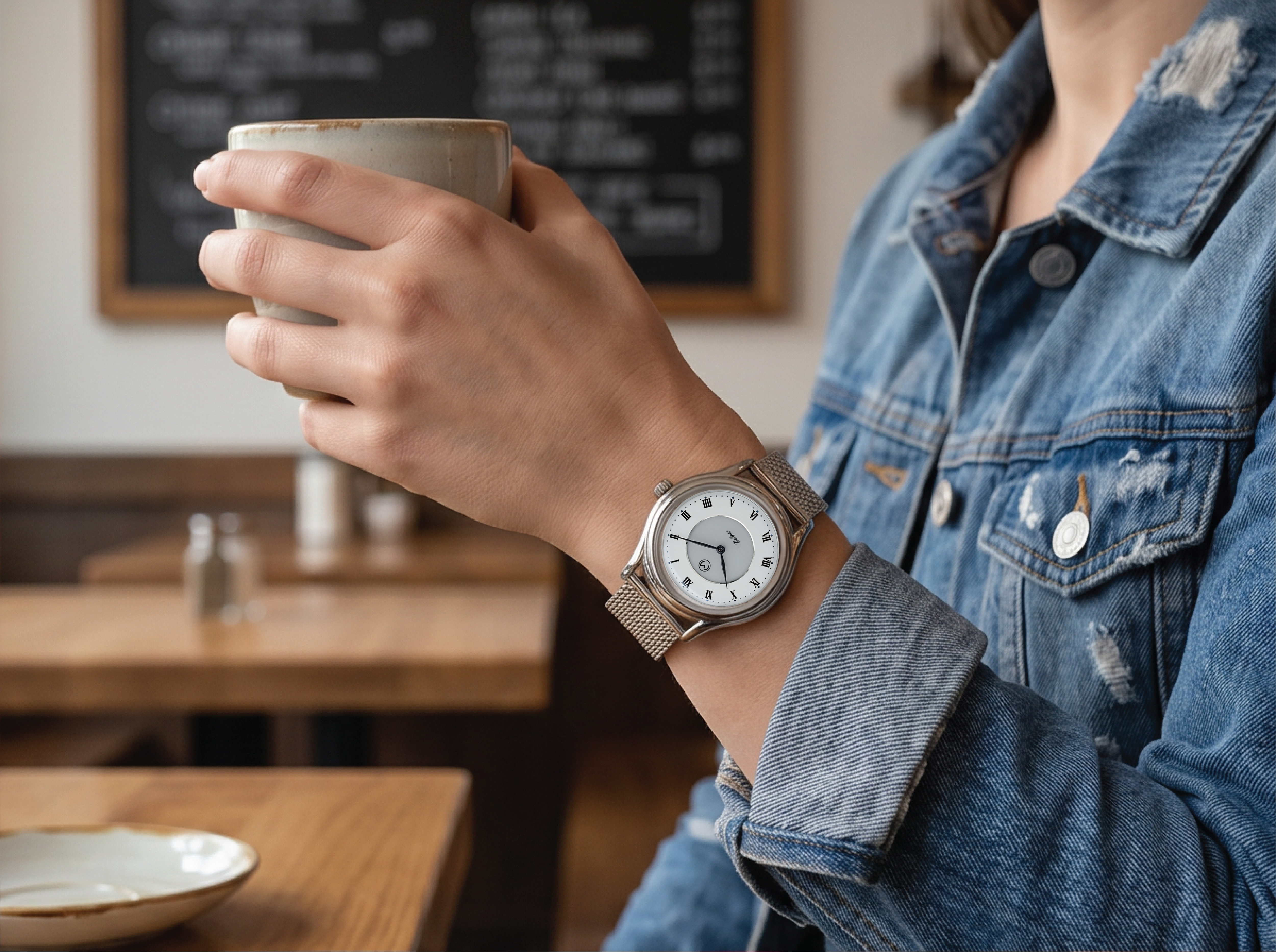 Lugano Eclipse Solar 36 MM Steel