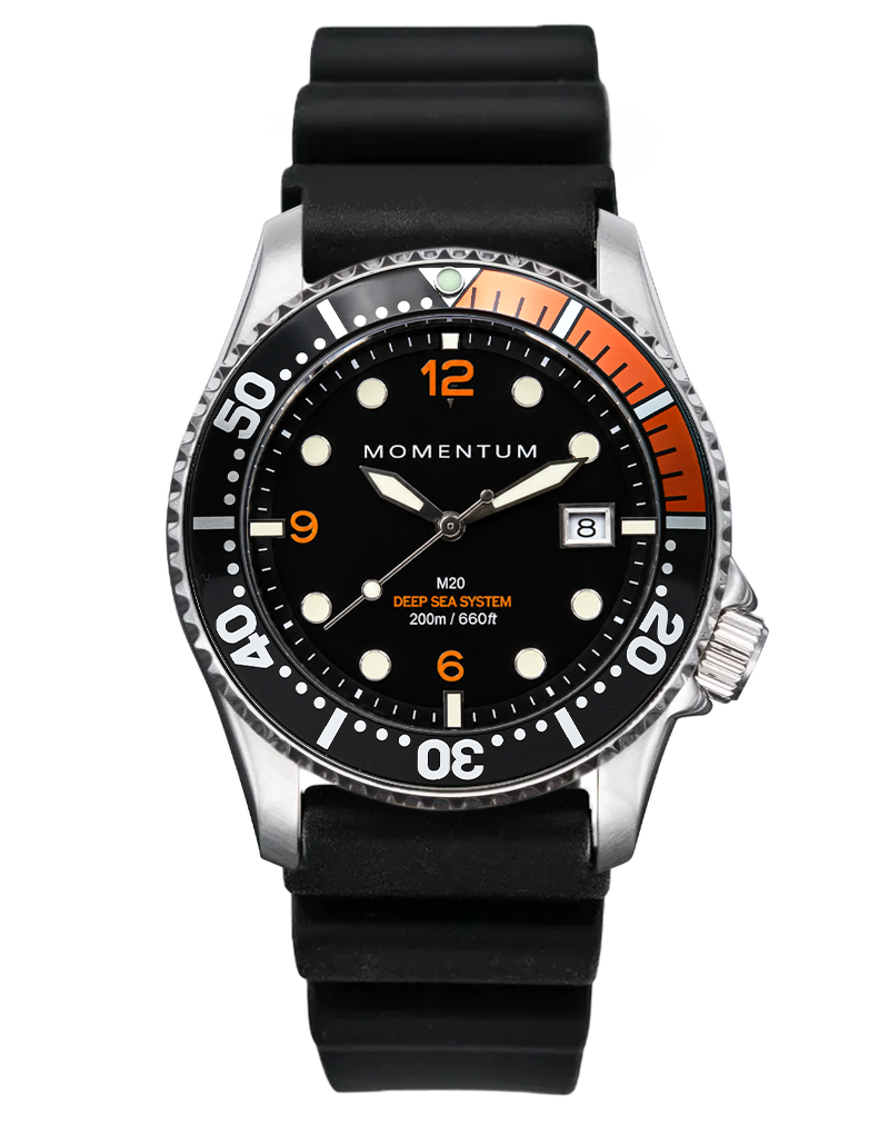 M20 DSS Diver [42MM] - Black & Orange