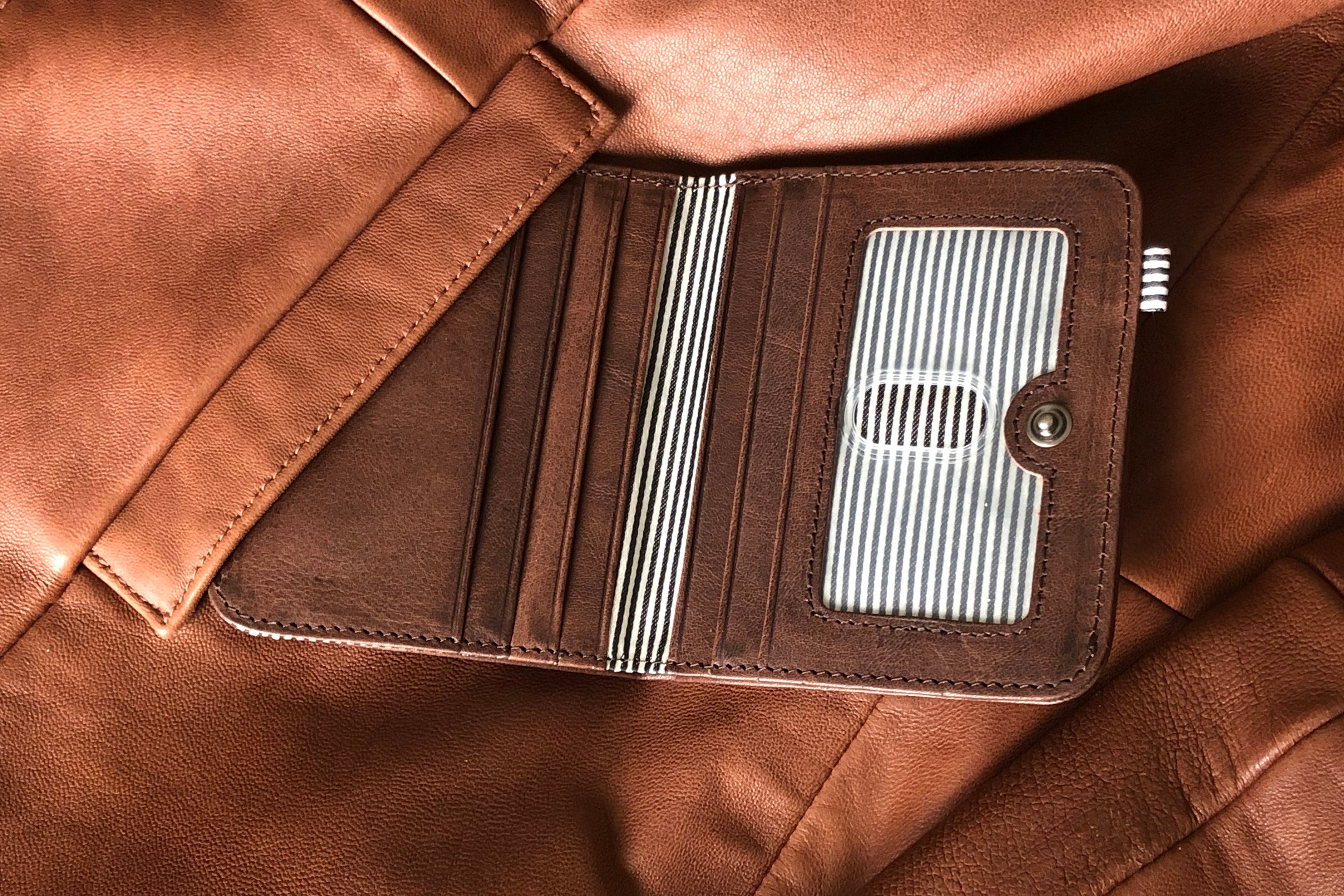 Bramante Bi-Fold Wallet - Brown