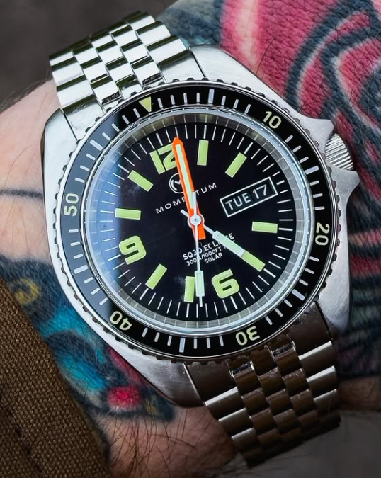 Sea Quartz 30 Eclipse - Solar Dive Watch [42mm]