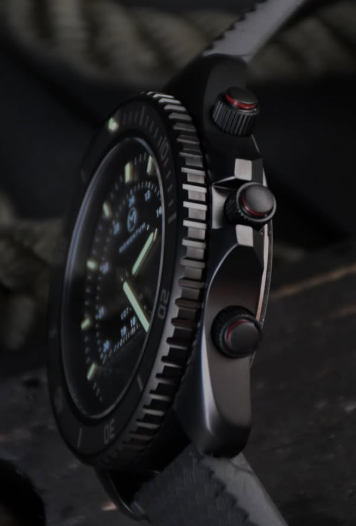 UDT Black-Ion Baton Dial [42mm]