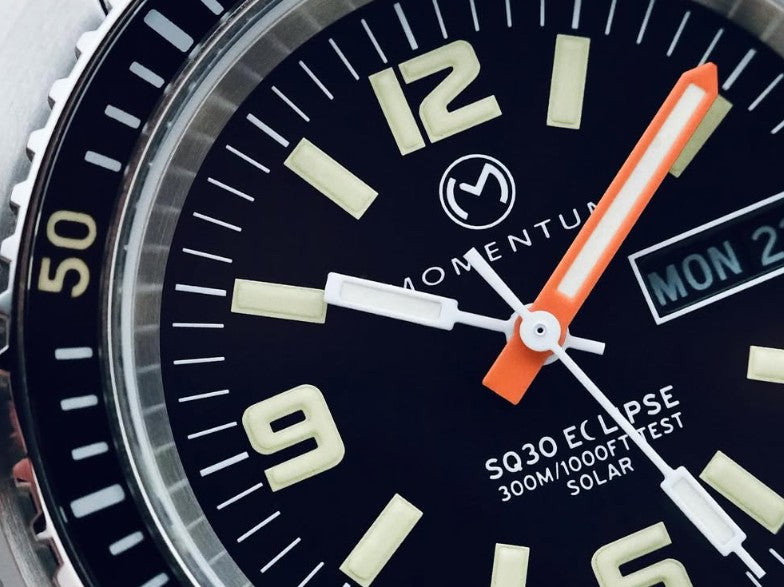Sea Quartz 30 Eclipse - Solar Dive Watch [42mm]