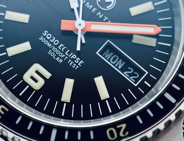 Sea Quartz 30 Eclipse - Solar Dive Watch [42mm]