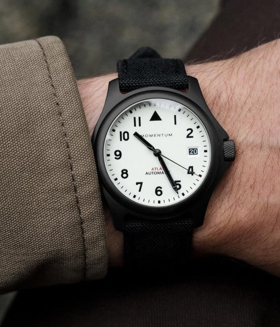 Atlas Automatic Black-Ion Full Lume [38mm]