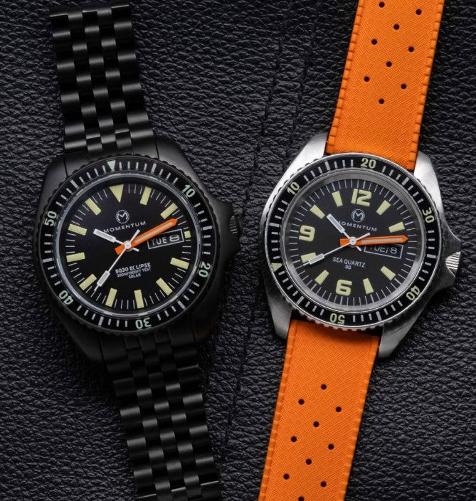 Sea Quartz 30 Eclipse - Solar Black-Ion [42mm]