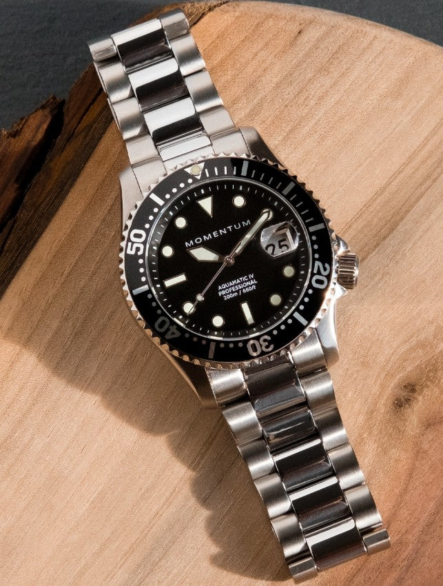 Aquamatic IV [42mm] - Black
