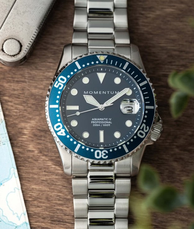Aquamatic IV [42mm] - Blue