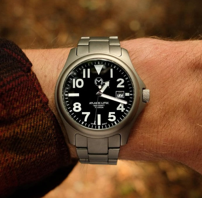 Atlas Eclipse Solar Black Dial [38mm]
