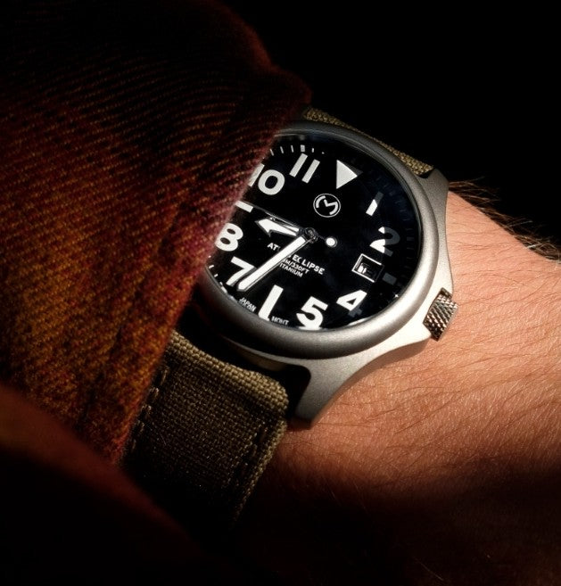 Atlas Eclipse Solar Black Dial [38mm]