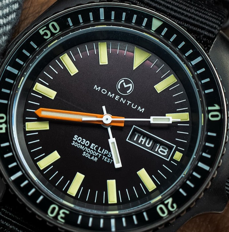 SQ30 Eclipse Solaire Noir-Ion [42mm]