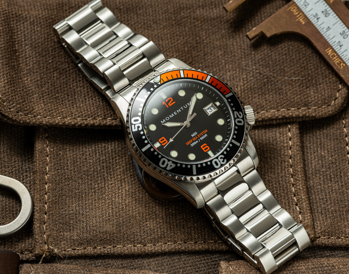 M20 DSS Diver [42MM] - Black & Orange