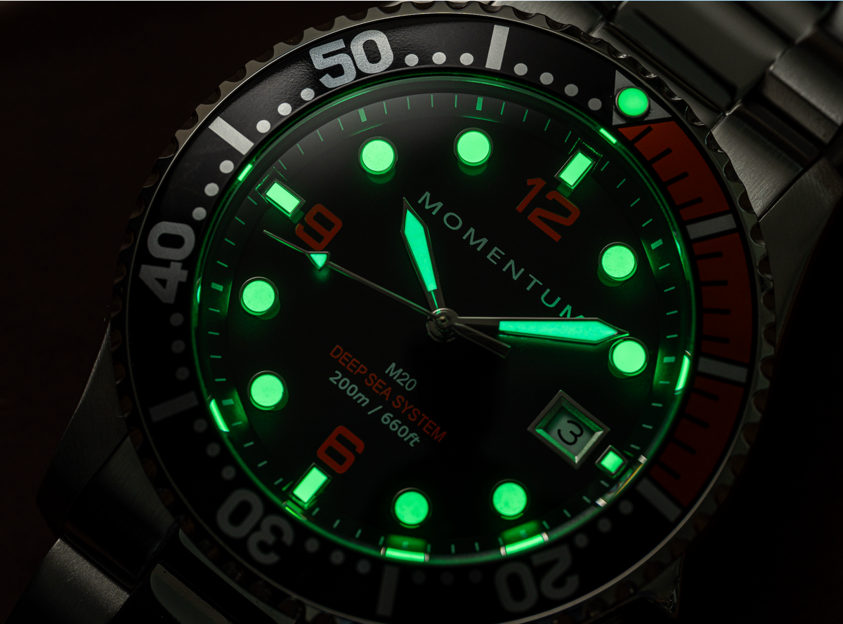 M20 DSS Diver [42MM] - Black & Orange Bundle