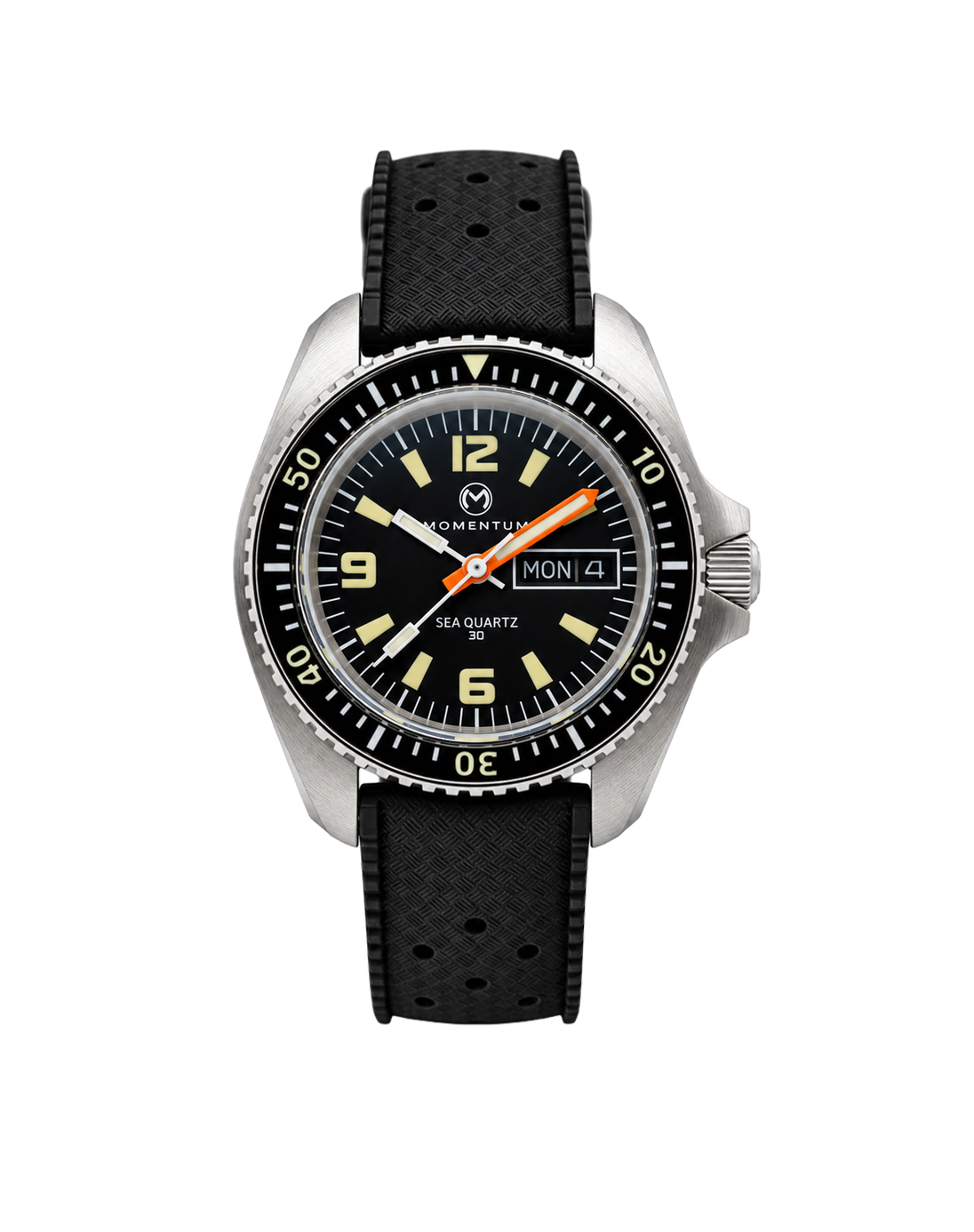 Sea Quartz 30 Heritage - Black Dial [38mm]