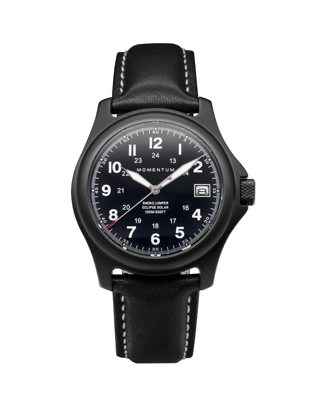 Smokejumper Eclipse 38mm | Black Titanium Solar-Powered Smokejumper Eclipse 38mm | Black Titanium Solar-Powered
