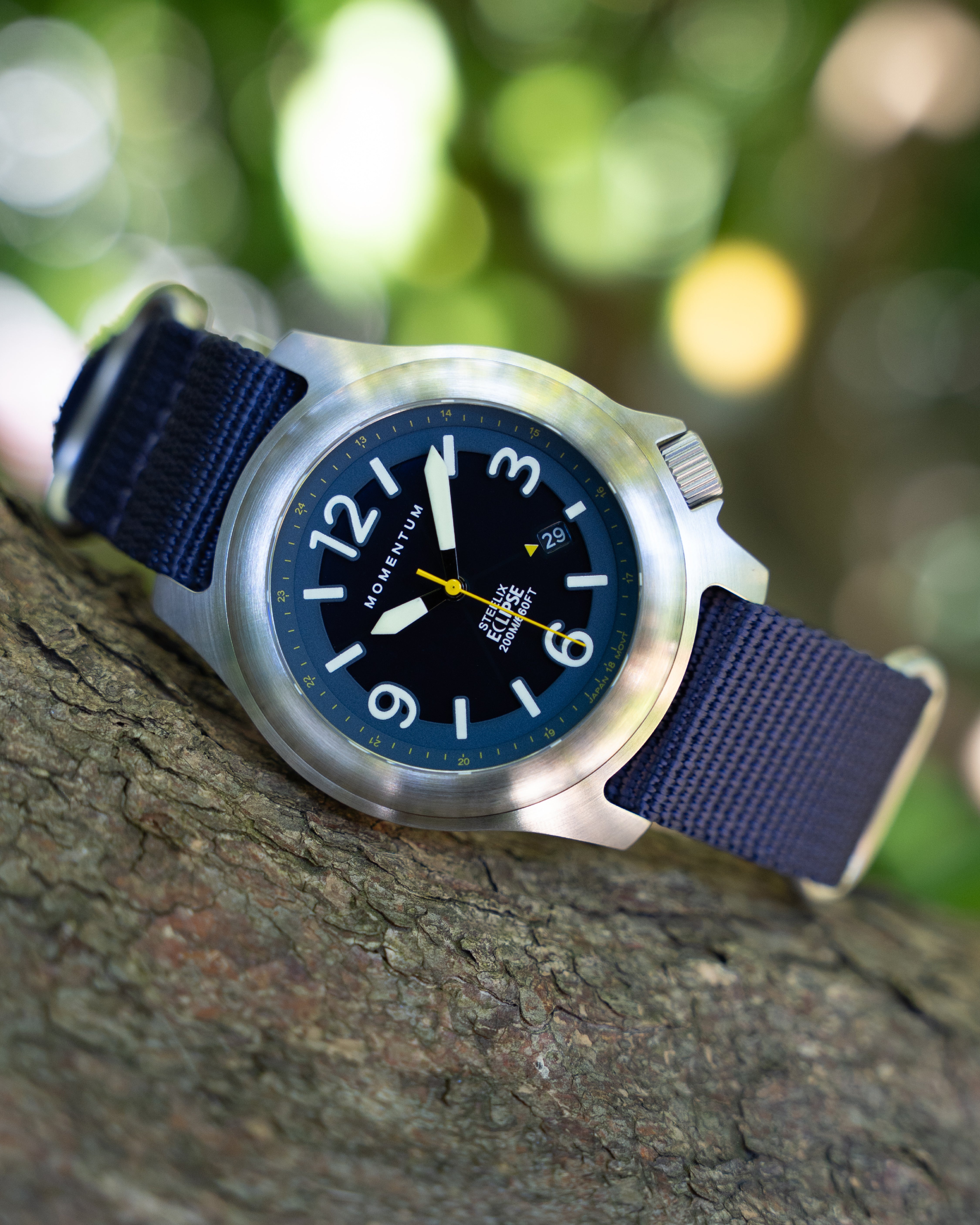 Steelix Eclipse - Solar [44mm] - Blue