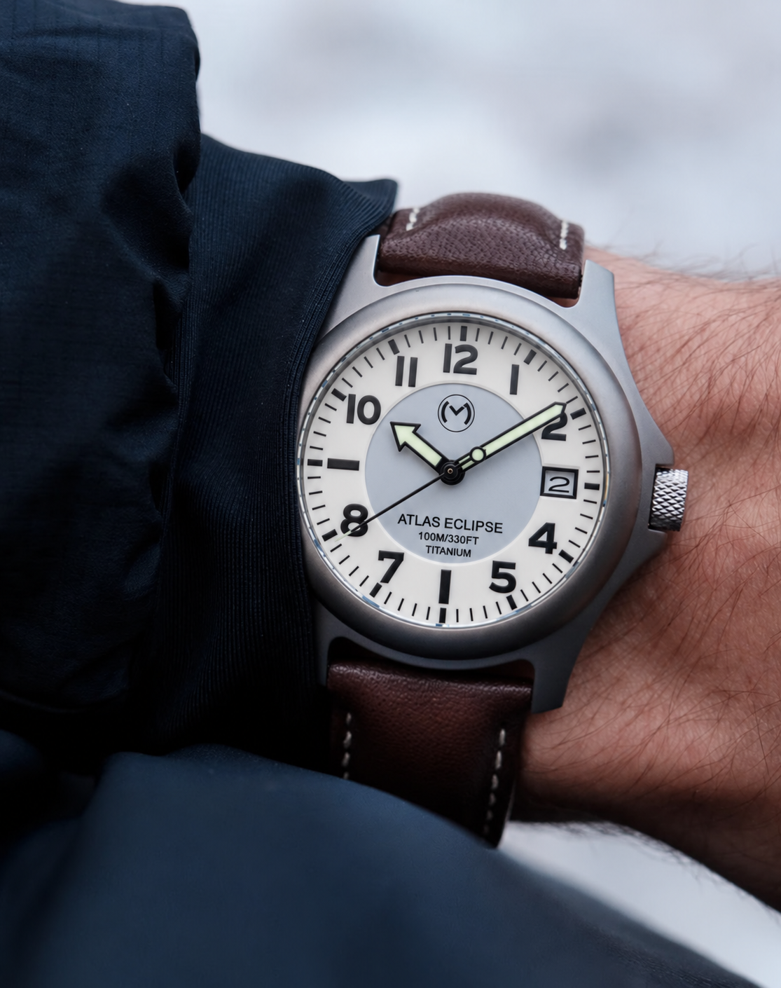 Atlas Eclipse Solar [38mm] - White