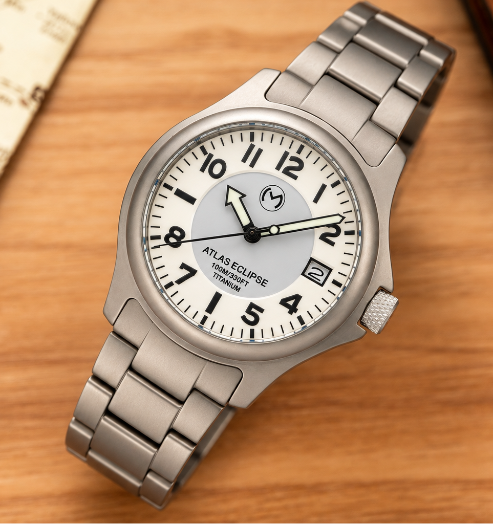 Atlas Eclipse Solar [38mm] - White