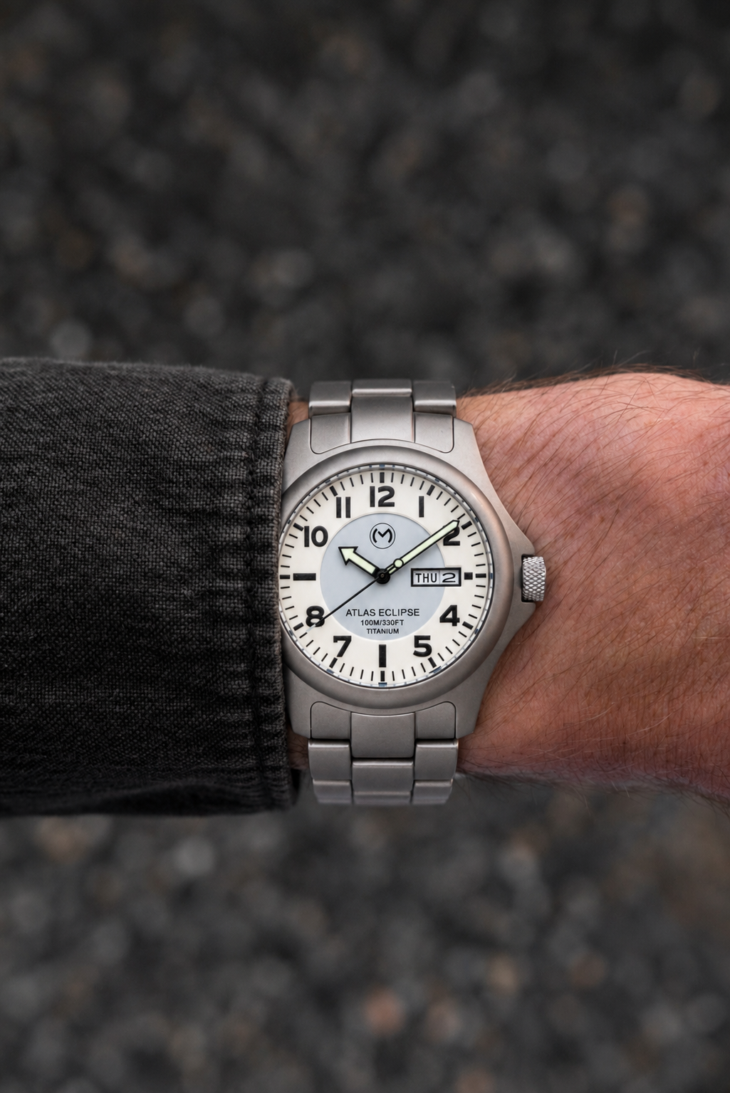 Atlas Eclipse Solar [42mm] - White