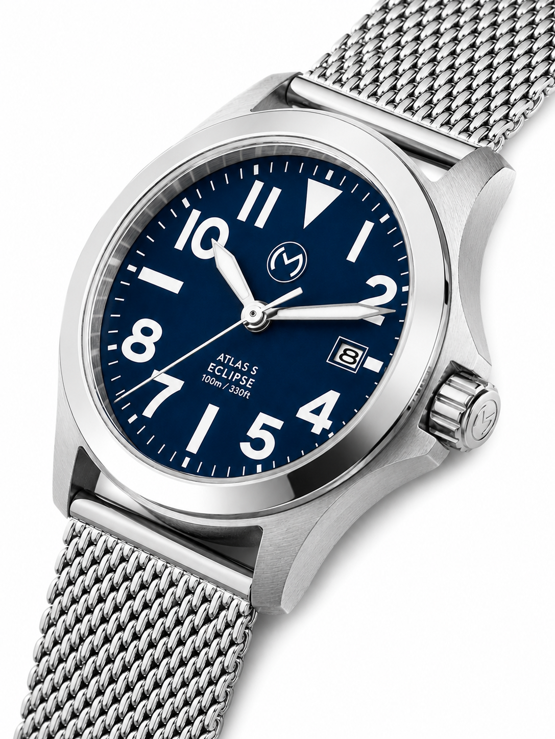 Atlas Eclipse Solar Steel [32mm] - Blue