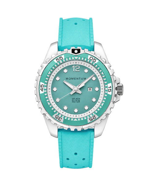 Momentum Splash Eclipse 38mm on Oceanflex Tropic strap