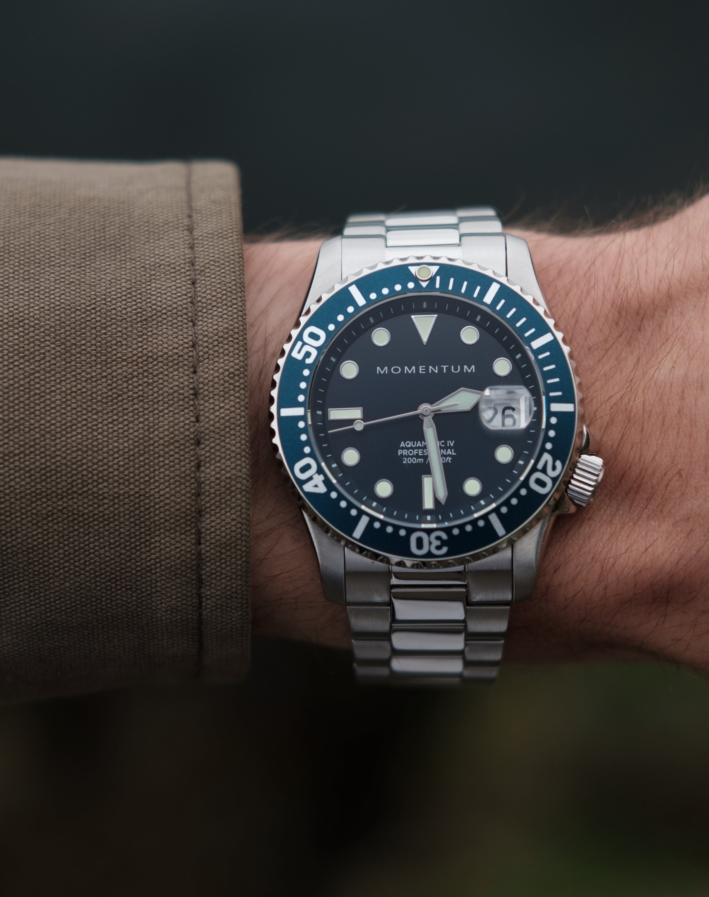 Aquamatic IV [42mm] - Blue