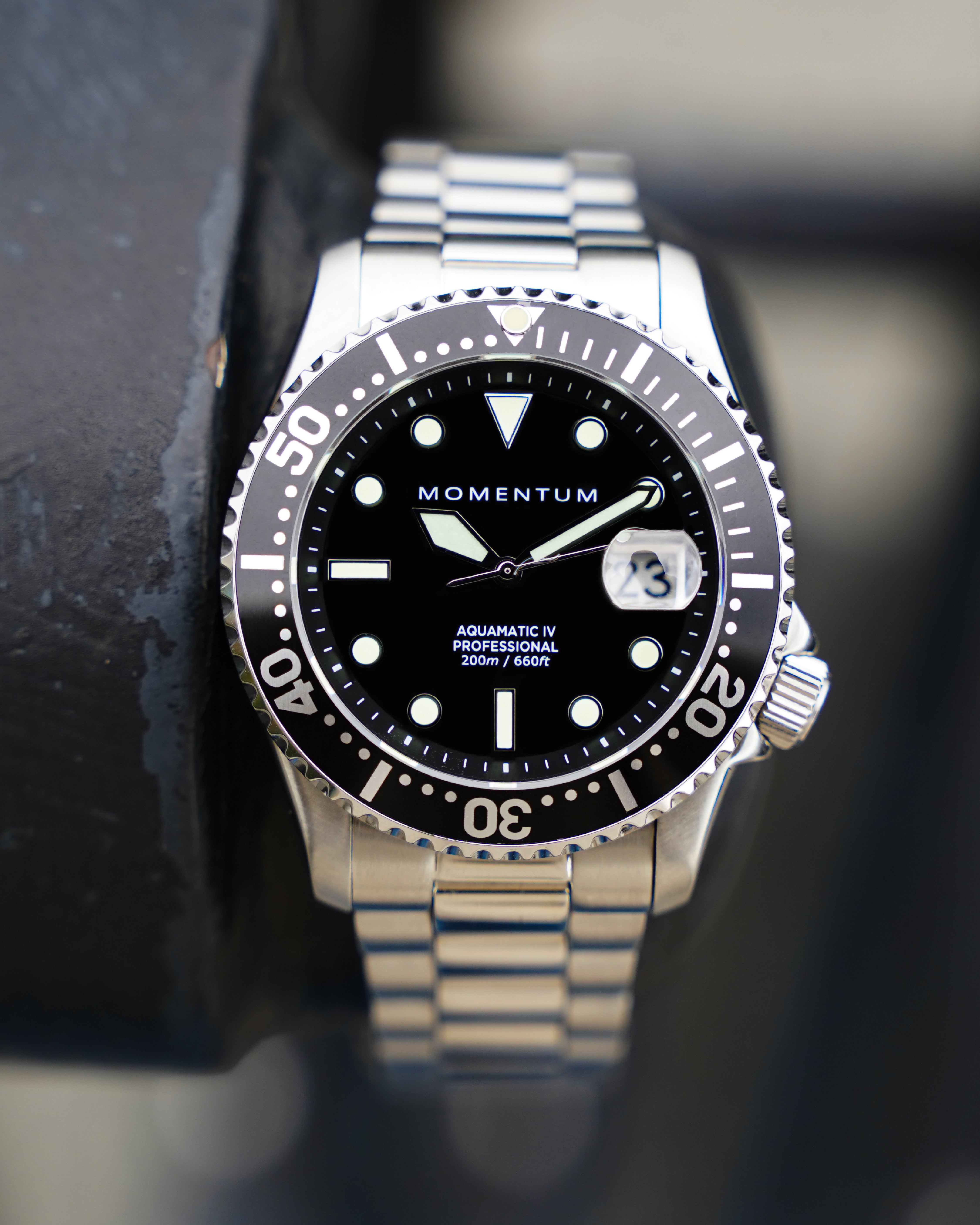 Aquamatic IV [42mm] - Black