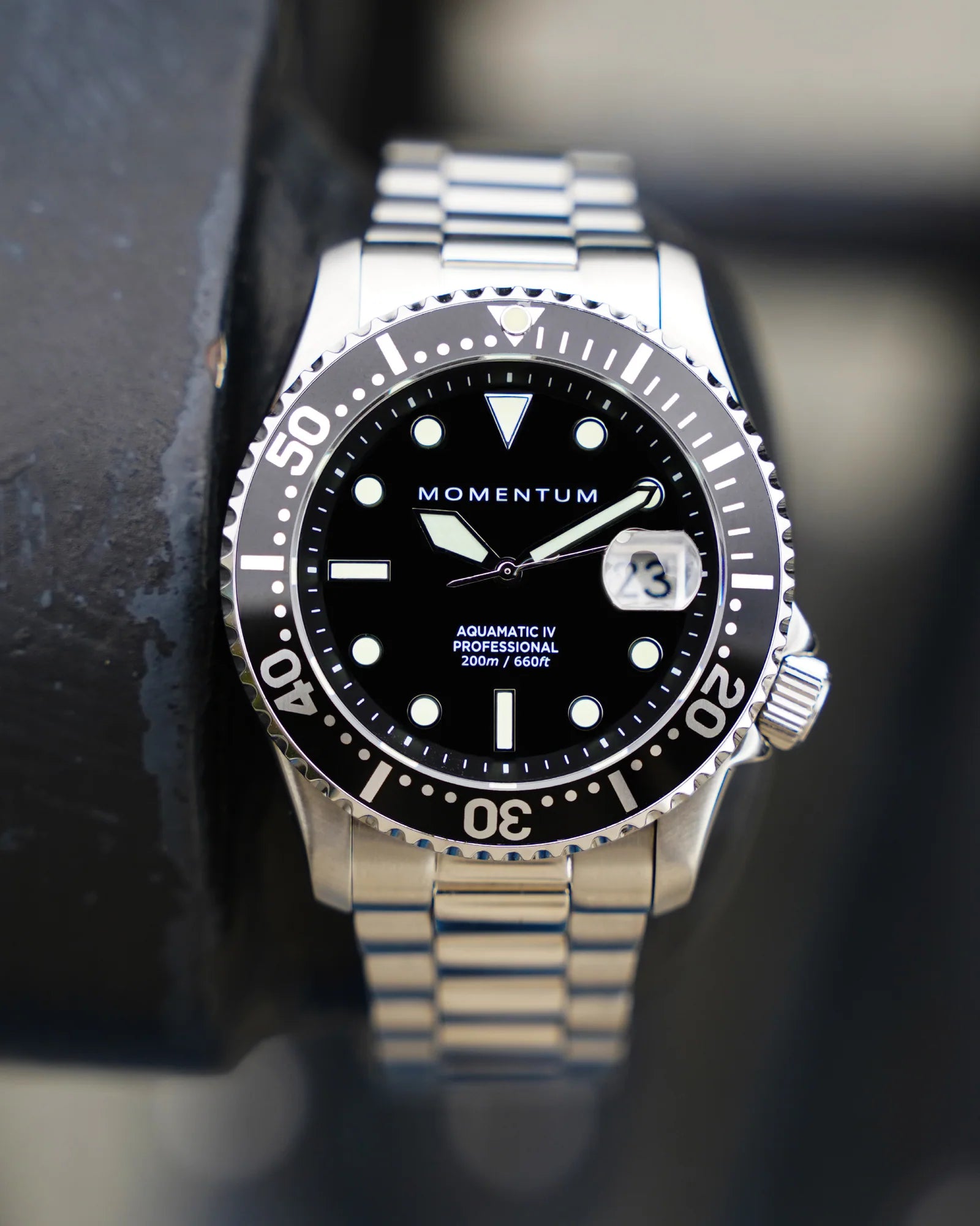 Aquamatic IV [42mm] - Black