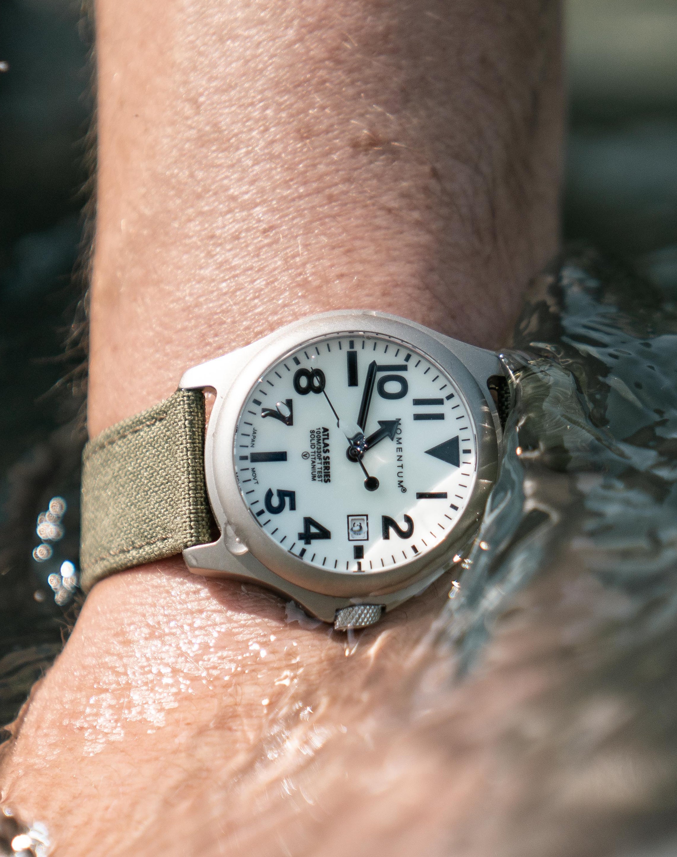 Atlas [38mm] - White Full Lume