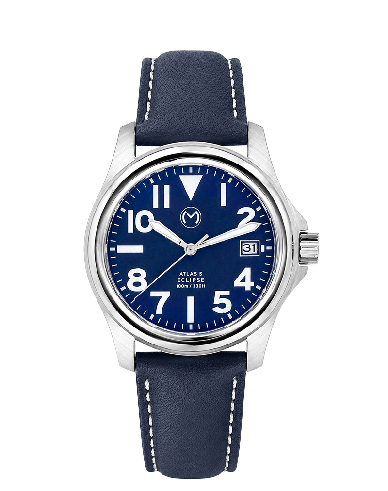 Atlas Eclipse Solar Blue Dial [38mm]