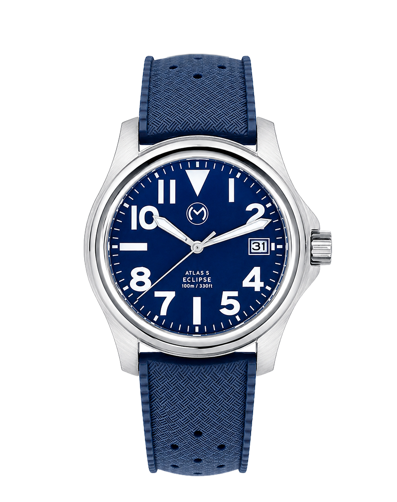 Atlas Eclipse Solar Blue Dial [38mm]