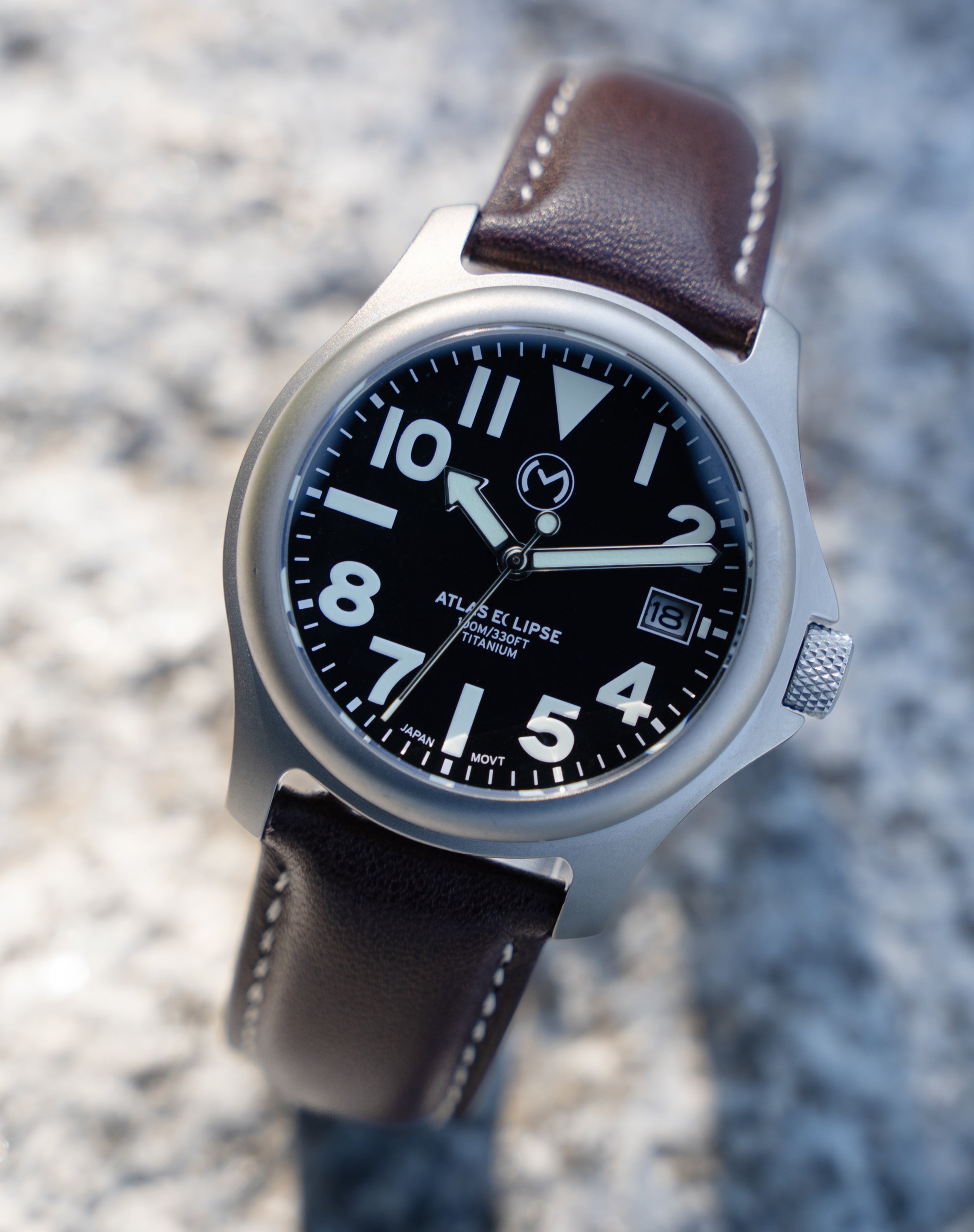 Atlas Eclipse Solar [38mm] - Black