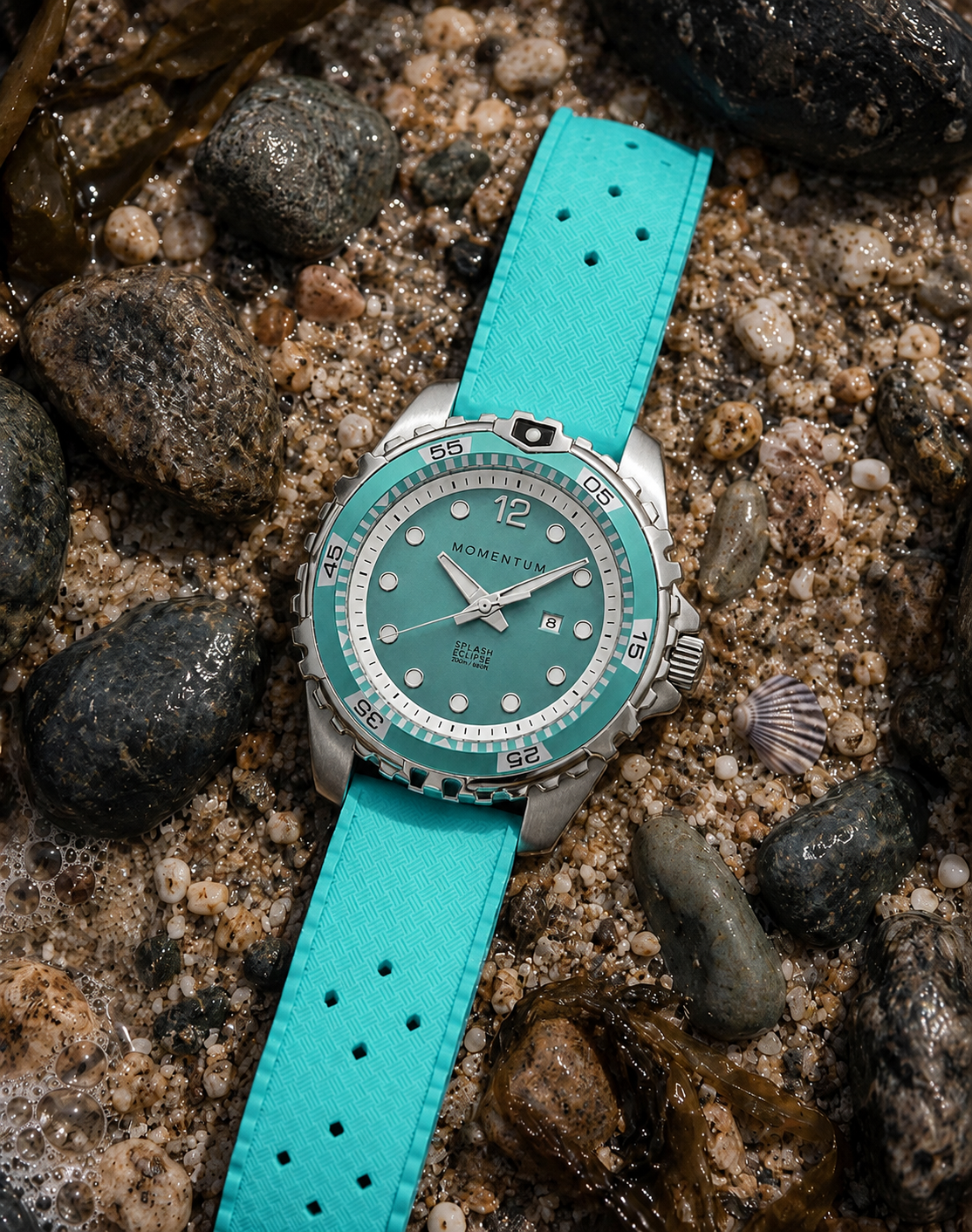Splash Eclipse [38mm] - Aqua Dial