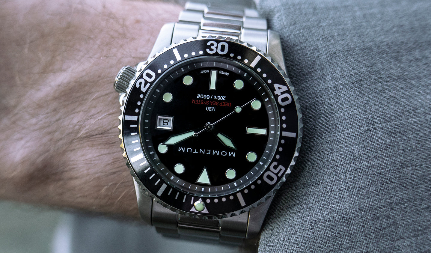 Momentum Watches | M20 DSS Diver | Classic Professional Dive Watch