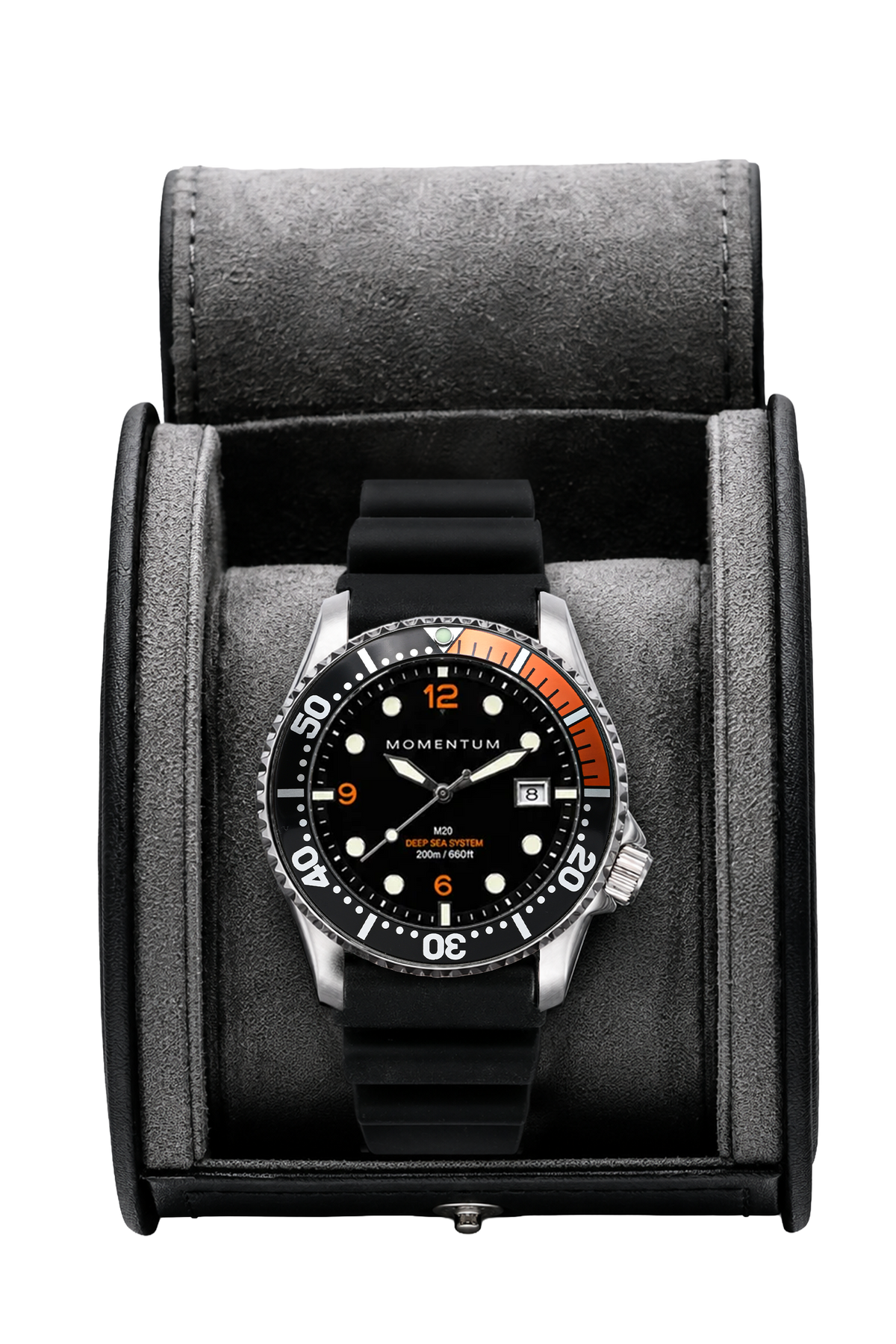 M20 DSS Diver [42MM] - Black & Orange Bundle