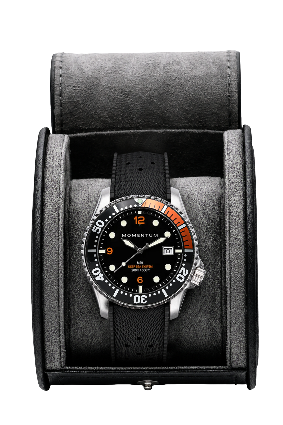 M20 DSS Diver [42MM] - Black & Orange Bundle