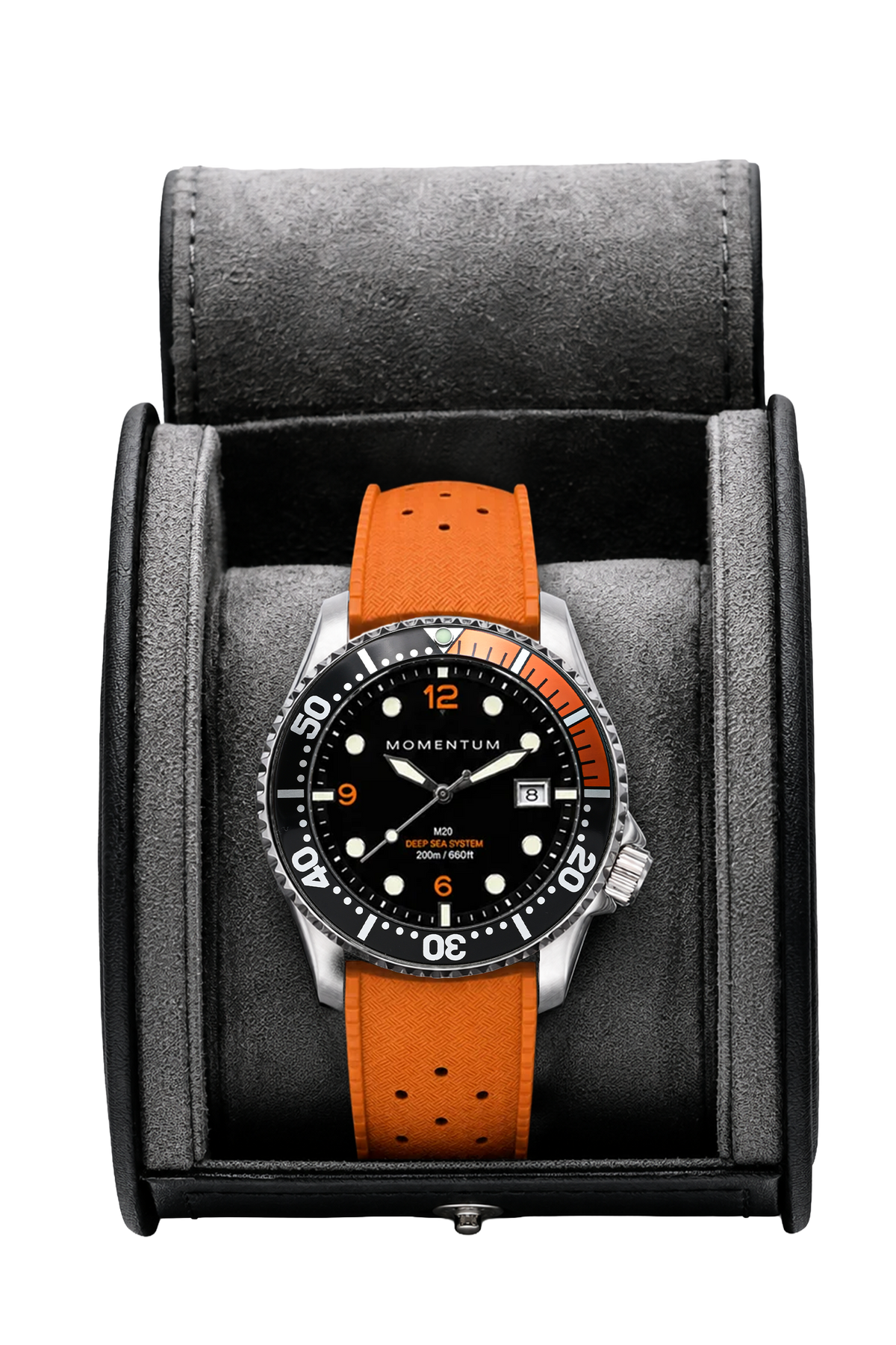 M20 DSS Diver [42MM] - Black & Orange Bundle
