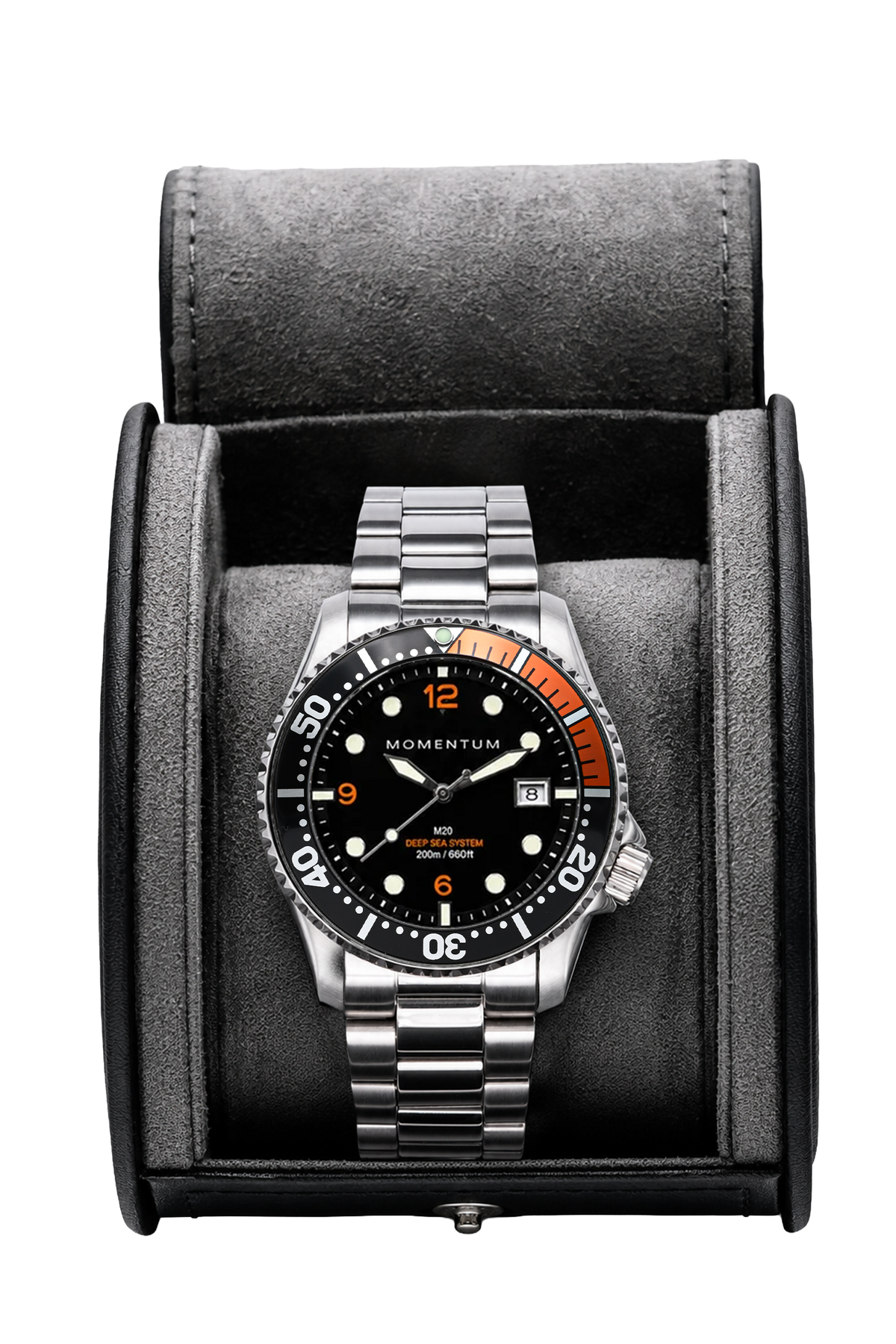 M20 DSS Diver [42MM] - Black & Orange Bundle