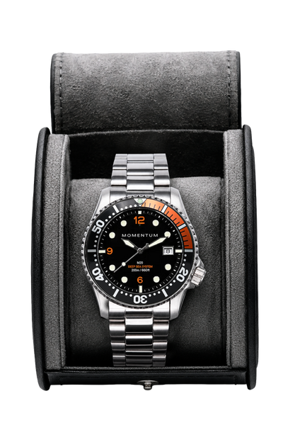 M20 DSS Diver [42MM] - Black & Orange Bundle