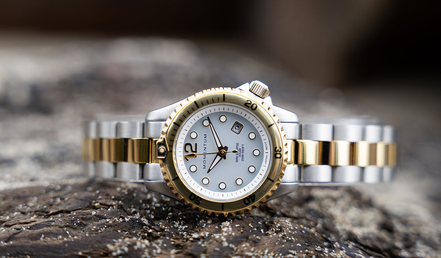 Champagne Mini Eclipse [30mm] - White/Two-Tone