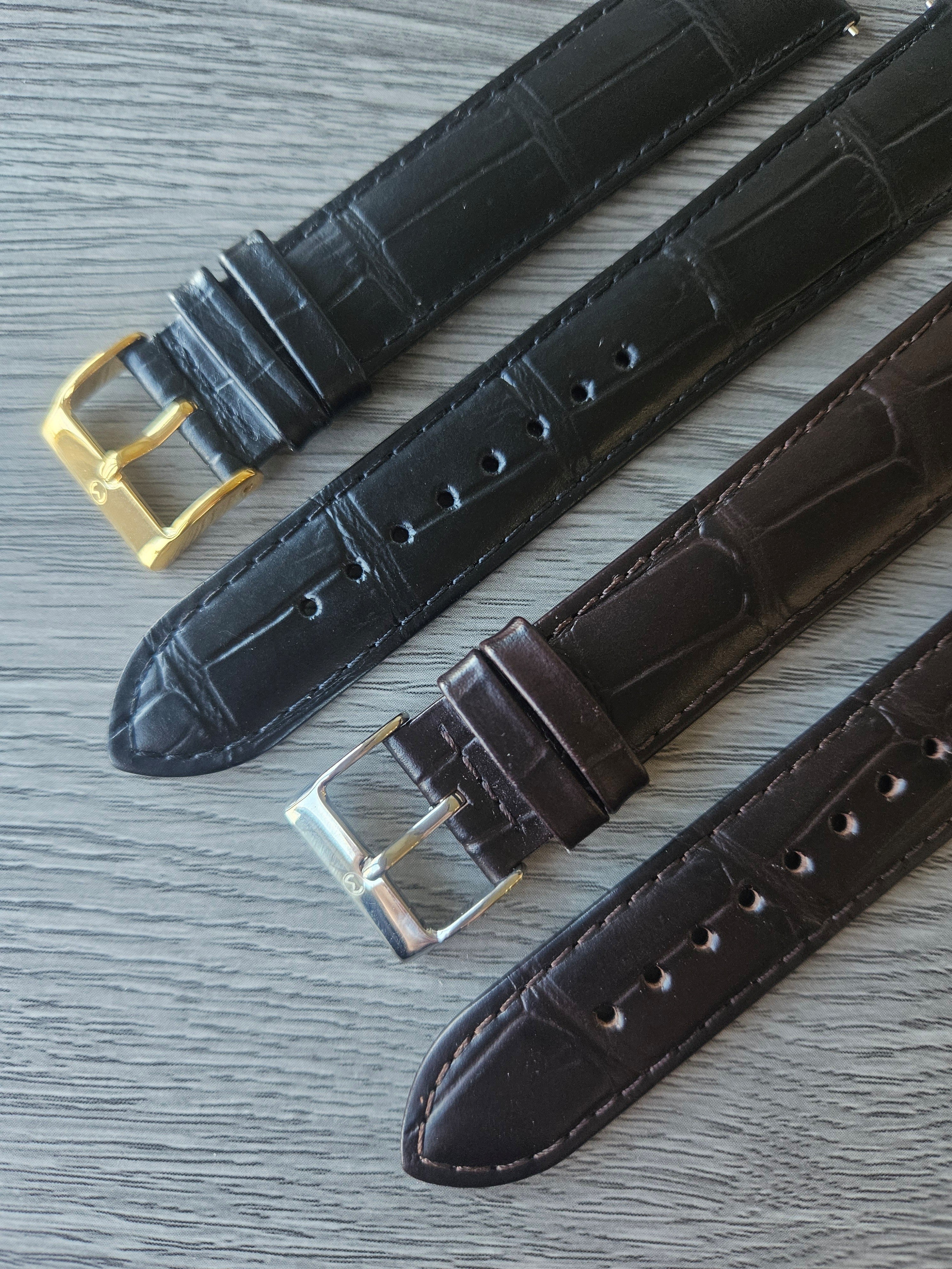 Mississippi Alligator Grain Leather [20mm]