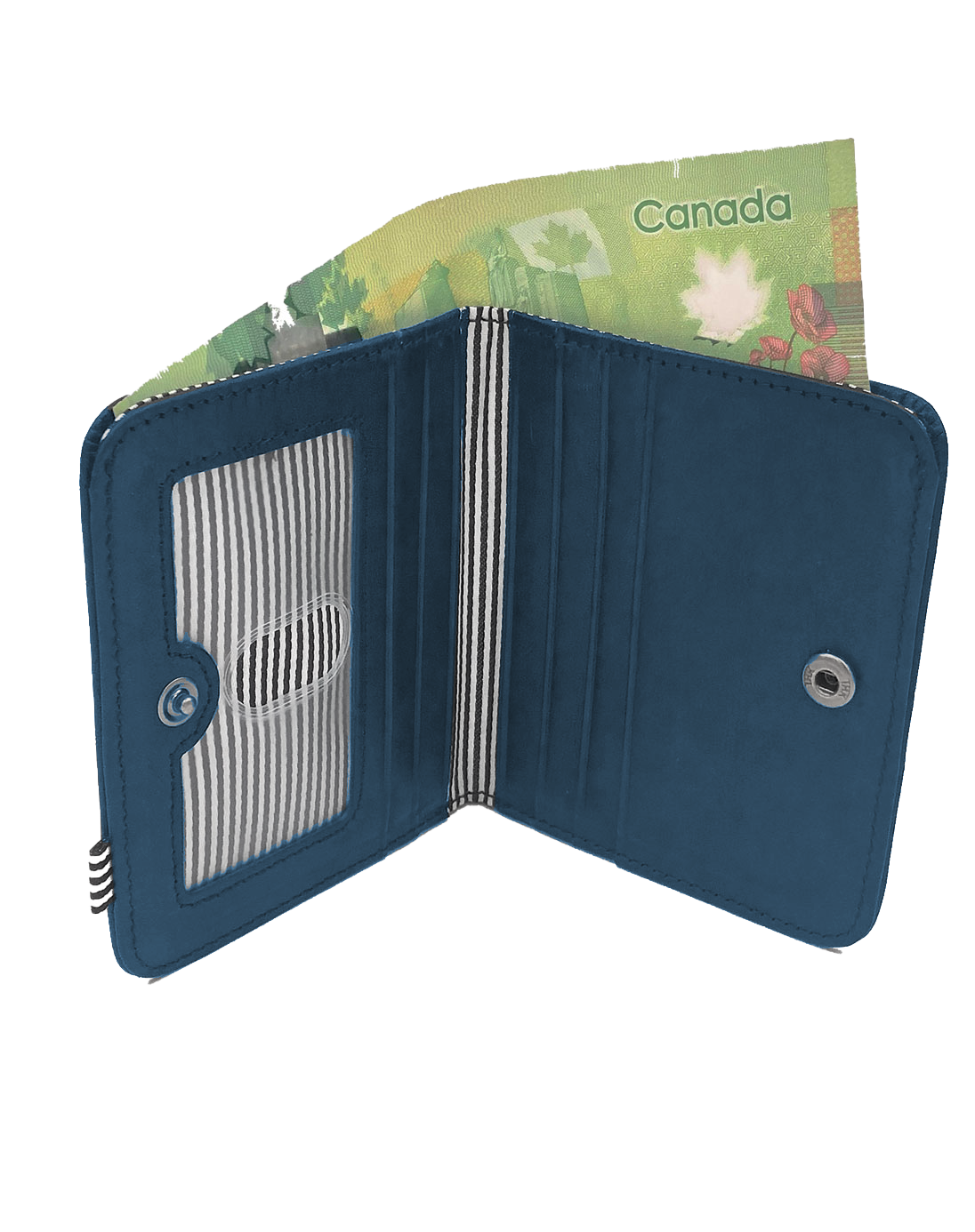 Bramante Bi-Fold Wallet - Blue