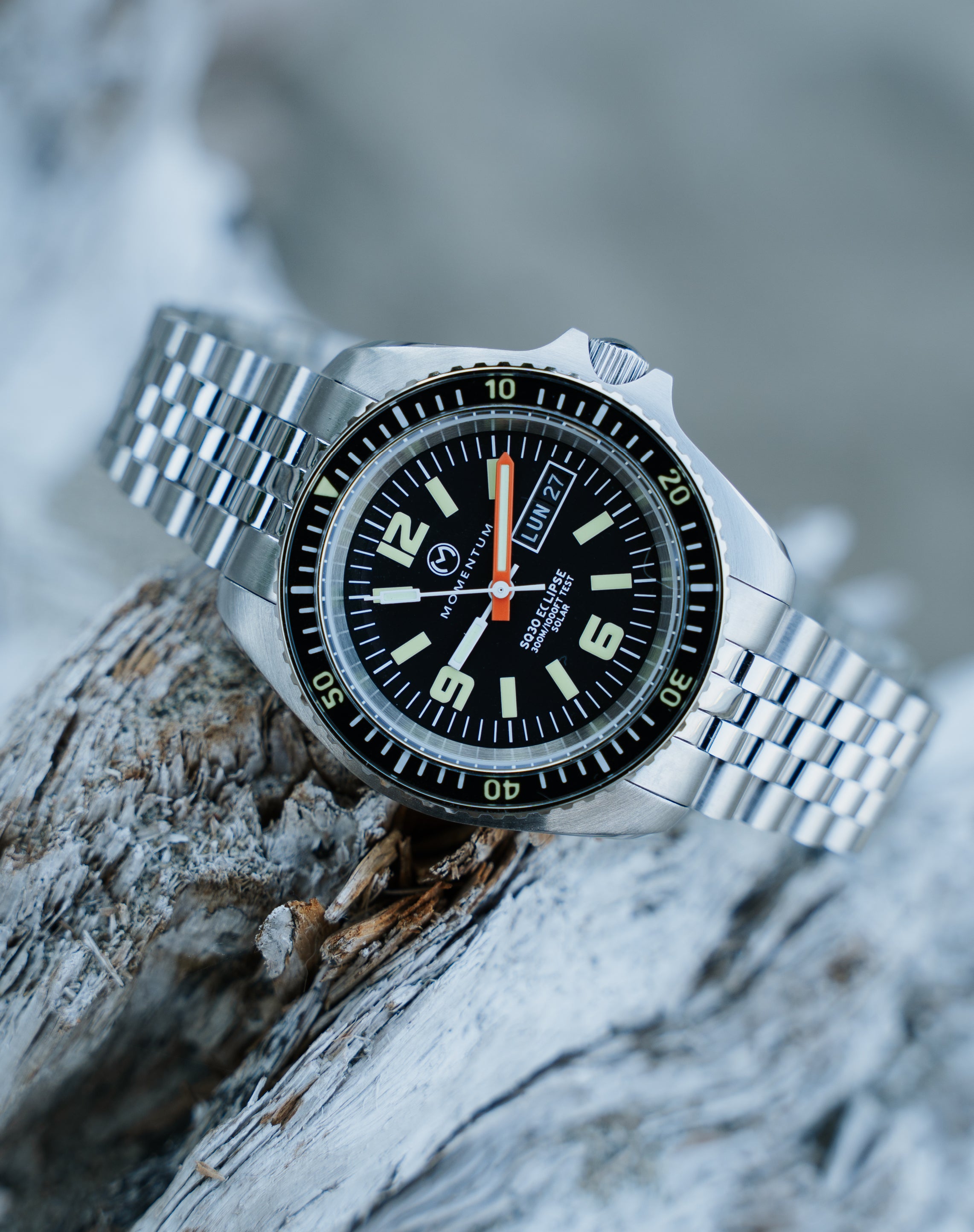 Sea Quartz 30 Eclipse - Solar Dive Watch [42mm]