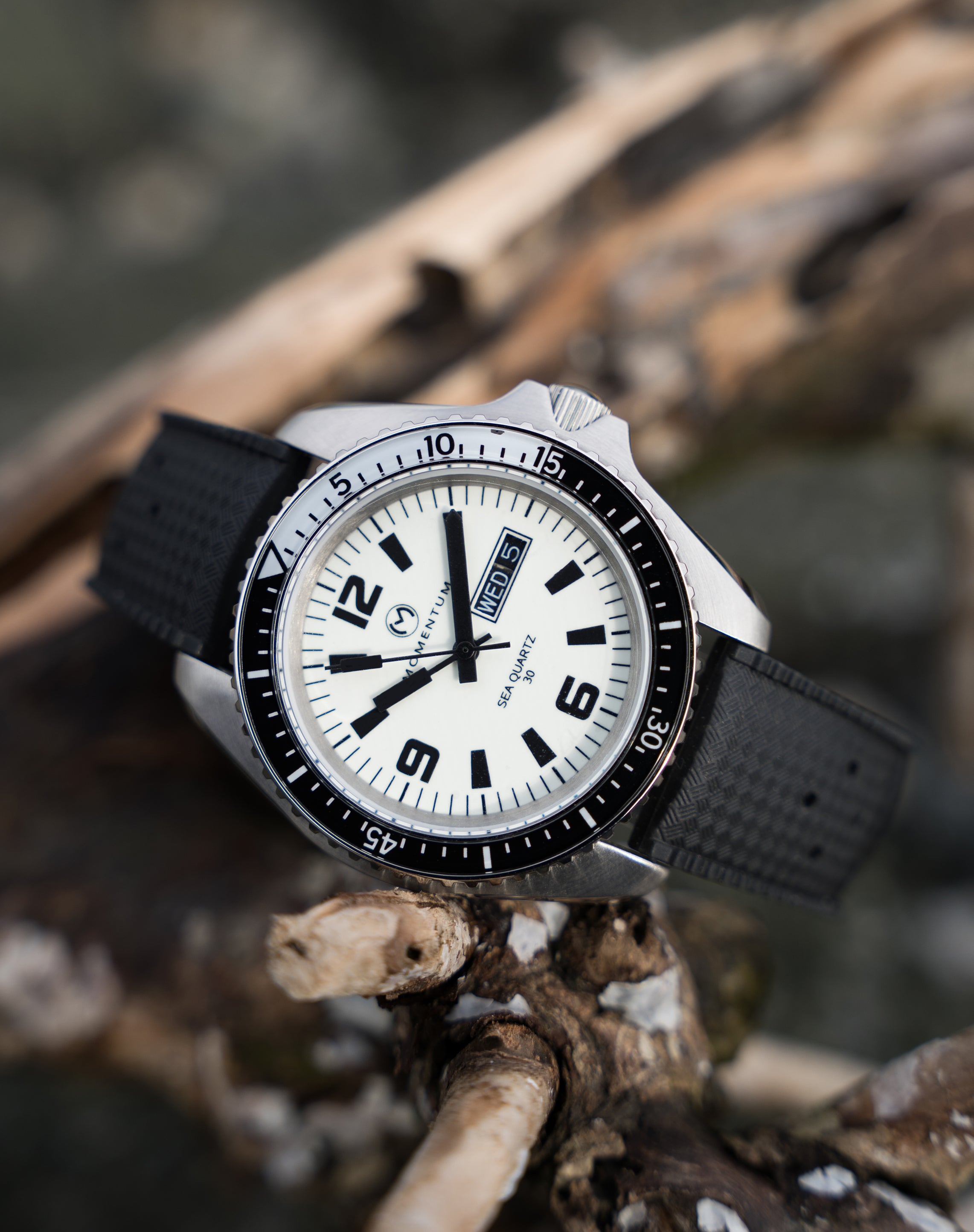 Sea Quartz 'Orca' Full Lume [42mm]