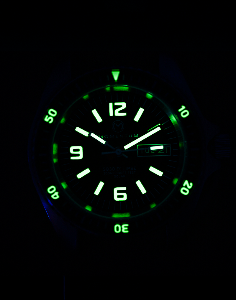Sea Quartz 30 Eclipse - Solar Dive Watch [42mm]