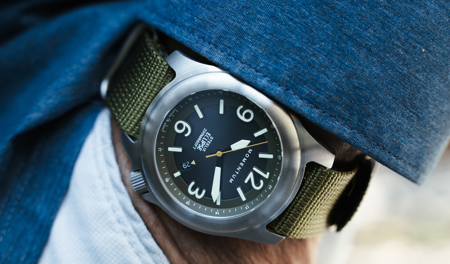 Steelix Eclipse - Solar [44mm] - Green